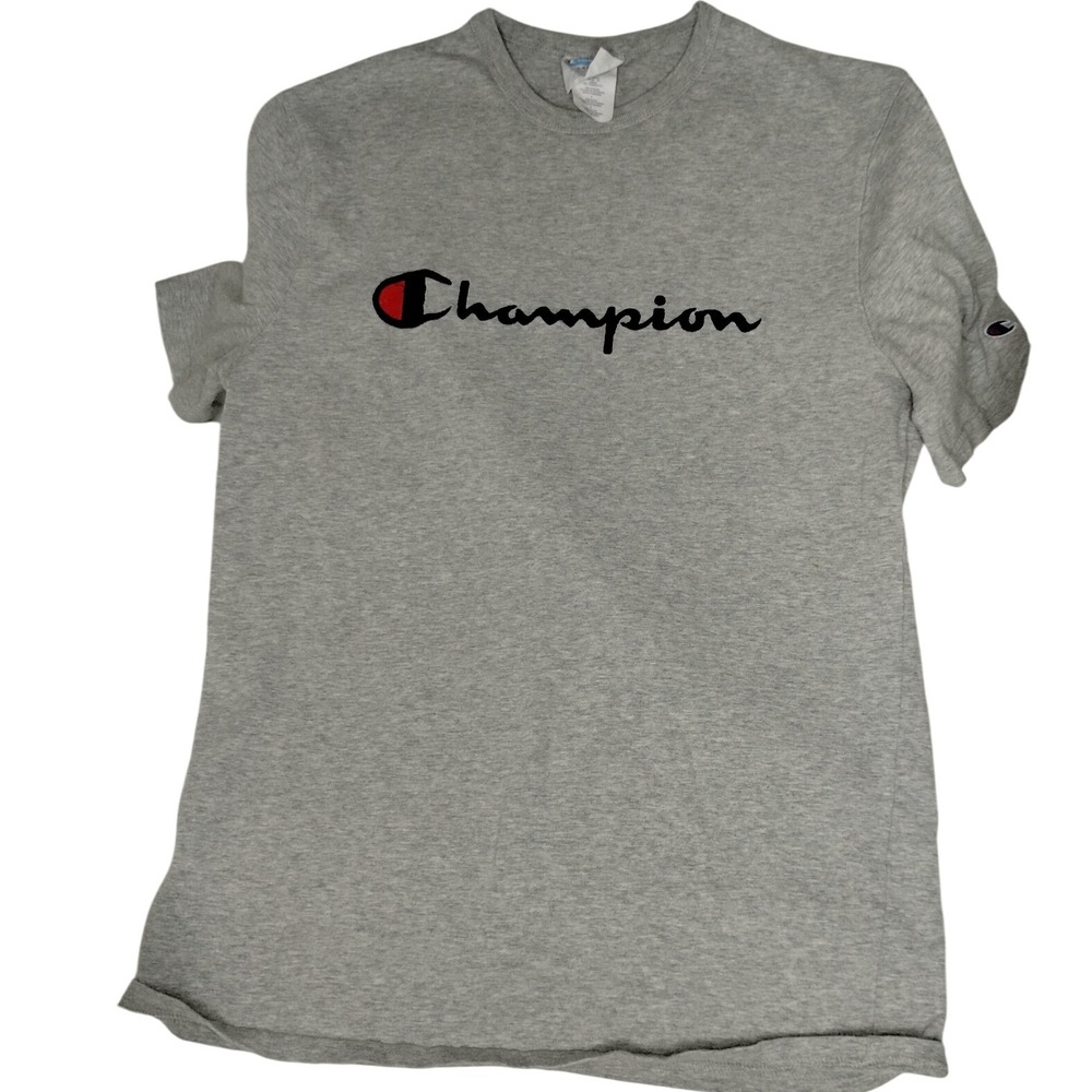 Champion T-Shirt‎ Crew Neck Short Sleeve Everyday Casual Top Large - Picture 1 of 6
